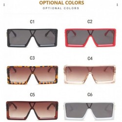Square Fashion Irregular Man Women Cat Eye Sunglasses Glasses Shades Vintage Retro - White - CI1905AQMGZ $8.95