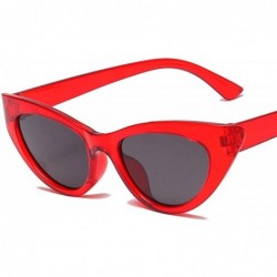 Oversized Classic style Cat's Eye Shape Sunglasses for Women PC AC UV400 Sunglasses - Style 5 - CR18SZUG9NN $17.40