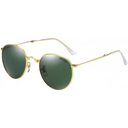 Rectangular Unisex Anti-UV Folded Polarized Sunglasses- Summer Folding Glasses For Daily Use - Green - CO196AE2OUN $10.71