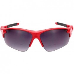 Sport The Allstars" 3 Pair of our Most Popular Bifocal Sport Wrap Unisex Sunglasses - Brown/Red - C318YNS7Y43 $25.84