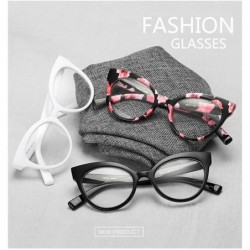 Rimless Sexy Cat Eye Optical Glasses Frame Women Brand Designer Spectacles Eyeglasses - Gloss Black - CV1885O85HW $13.14