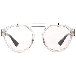 Rimless Oversized Polarized Sunglasses REYO Protection - clear - CV18NX8MDQA $17.73