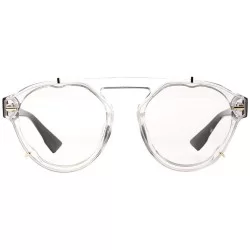 Rimless Oversized Polarized Sunglasses REYO Protection - clear - CV18NX8MDQA $9.33