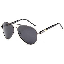 Oversized Sunglasses New Fashion Metal Frame Pilot Polarized UV400 Outdoor Drive 2 - 2 - CA18YZWLXUM $9.69