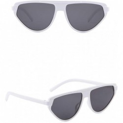 Sport Polarized Sunglasses Radiation Protection - White - C718S0T8X8M $8.16