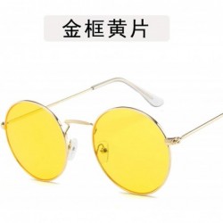 Rimless Round Sunglasses Summer Women Small Glasses Lady Luxury Mirror Retro Metal Sun Vintage Tiny Female - 1 - CW198ZZ8SIM ...