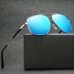 Oversized Womens Polarized Lens Wellington Sunglasses Pouch & Cross Set Unisex Glasses - Black - CV18U9EXO4S $21.27