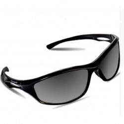 Sport Sport Polarized UV400 Bicycle Men Women Cycling Sunglasses Fishing Running Eyeware - Black - CH18EZKY7A4 $14.47