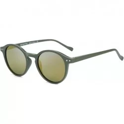 Square Polarized Round Sunglasses Stylish Sunglasses for Men and Women Retro Classic Multi-Style Selection - C418NH6L4S2 $28.87