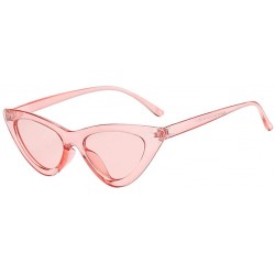 Aviator Unisex Vintage Eye Sunglasses-Retro Eyewear Fashion Radiation Protection - B - CA18OA42LGM $17.79