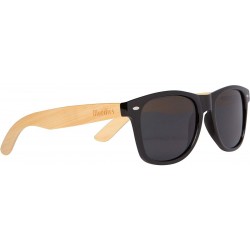 Rimless Wood Sunglasses with Polarized Lens in Bamboo Tube Packaging - Bamboo - CQ18WS73LC3 $67.88