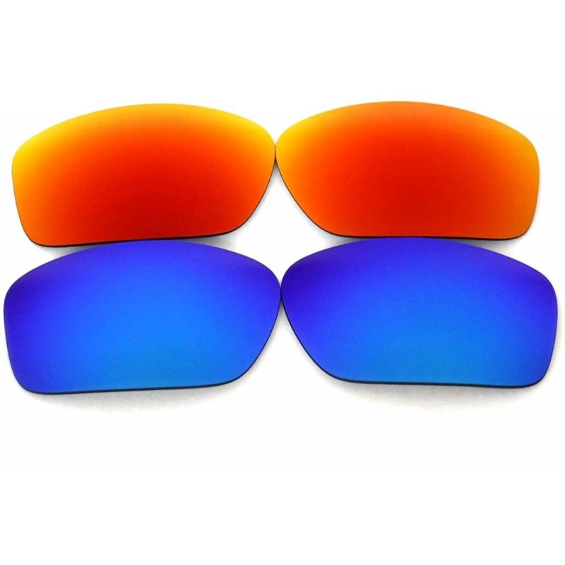 Sport Replacement Lenses Valve Blue/Red Color Polarized 2 Pairs - S - CS188MM35KS $13.11