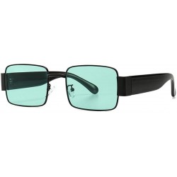 Square Square Polarized Sunglasses for Men Womans UV400 - C7 Silver Gray - CF198EYT854 $13.20