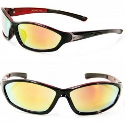 Sport All Purpose Sports Sunglasses UV400 Protection SA2832 - Red - CQ11KH5ZQ63 $19.72