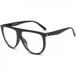 Sport Sunglasses Fashion Unisex Vintage Shaded Lens Thin Glasses Fashion Aviator Sunglasses - E - C618EMU0DRL $8.06