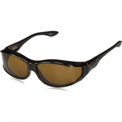 Oval Haven Fits Over Sunwear Tolosa Over-Prescription Sunglasses-Tortoise Frame/Amber Lens-one size - CV11418SUYR $45.59