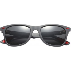 Sport Mens Polarized Sports Sunglasses Driving Cycling Fishing Retro Eyewear - Color 9 - C218E5EQ9ZE $24.42