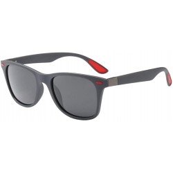 Sport Mens Polarized Sports Sunglasses Driving Cycling Fishing Retro Eyewear - Color 9 - C218E5EQ9ZE $10.92