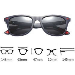 Sport Mens Polarized Sports Sunglasses Driving Cycling Fishing Retro Eyewear - Color 9 - C218E5EQ9ZE $10.92