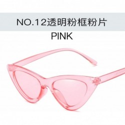 Aviator Cute Sexy Cat Eye Sunglasses Women Metal Retro Small Vintage Female Classic Sun Glasses - 18 - CO198ZWI3LS $29.60