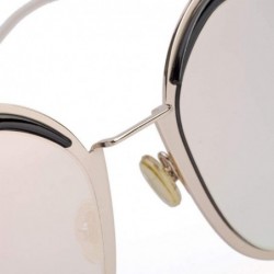 Aviator Sunglasses big frame eyebrow sunglasses- fashion sunglasses ladies - A - C718S83OANL $31.06