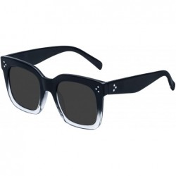 Square Classic Women Oversized Square Sunglasses for 100% UV Protection Flat Lens Fashion Shades - CO1994DURQN $10.25