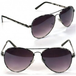 Aviator Classic Aviator Sunglasses 1238 - Snake - C411ERUOFP7 $17.54