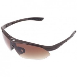 Sport Outdoors Sports Cycling Bicycle Bike Riding Sunglasses Eyewear Goggles - Tea - CD18ICA4AMI $14.53