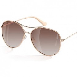 Aviator Luxury Brand Design Ultralight Polarized Sunglasses Women 2019 Men Brown - Brown - C818YZWCDZM $12.83