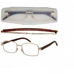 Rectangular Ultra Slim Reading 0.59 Oz Glasses with Ultra Flat Cases 1.16 Oz R2299MLS - CI12GOFCEP5 $13.68