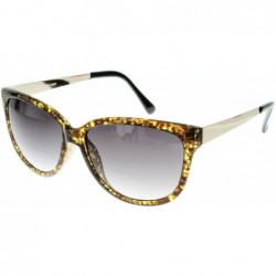 Wayfarer Faux Paw" Women's Designer Inspired Cateye Fashion Bifocal Sunglasses (Tortoise) - Tortoise W/ Smoke Lens - CI12FOMV...