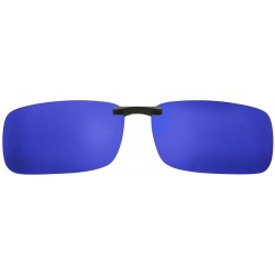 Wrap Polarized Sunglasses Fishing Eyewear - Dark Blue - CK194MG6L26 $39.31