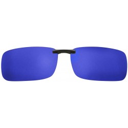 Wrap Polarized Sunglasses Fishing Eyewear - Dark Blue - CK194MG6L26 $17.36