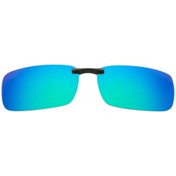 Wrap Polarized Sunglasses Fishing Eyewear - Dark Blue - CK194MG6L26 $17.36