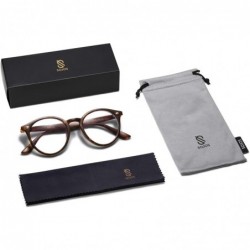 Semi-rimless Classic Retro Round Polarized Sunglasses UV400 Mirrored Lens SJ2069 ALL ME - CD193ISYDCK $12.06