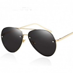 Aviator Premium Military Style Classic Aviator Sunglasses- Polarized- 100% UV - B - CH18RXE4L5K $8.16