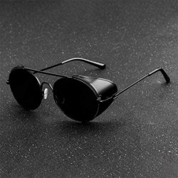 Shield Steampunk Sunglasses Shields Glasses - C6190HGWWKE $13.18