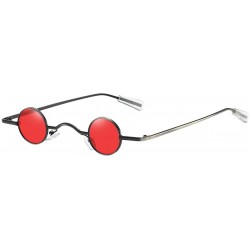 Aviator 2020 New Fashion Hip Hop Sunglasses Glasses Vintage Retro Round Shape Aviator Sunglasses - Red - CQ196SX0QQC $16.84