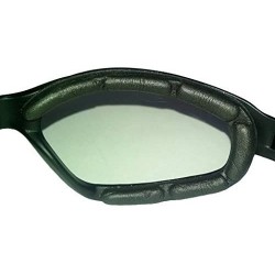Goggle Chopper Biker Clear Sunglasses Goggles Uv Protection - C0116QNQDFD $10.00