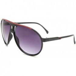 Goggle New Fashion Men Women Sunglasses Unisex Retro Outdoor Sport Ultralight Glasses UV400 - White Red - C51984YAM63 $24.49
