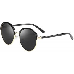 Round New round frame custom myopia polarized sunglasses female travel sunglasses fashion colorful polarized sunglasses - CG1...