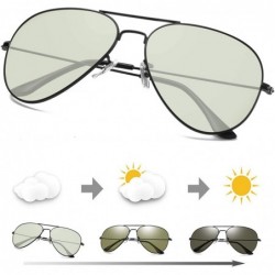 Oval Classic Sunglasses for Women Men Metal Frame Mirrored Lens Designer Polarized Sun glasses UV400 - CO18SC5QZO0 $12.38