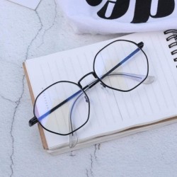 Oval glasses fashion version glasses Black Box _300 - C318GYI0HIQ $36.49