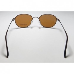 Rectangular Charmant 12255p Mens Designer Full-rim Polarized Lenses Sunglasses/Shades - Brown - CR12993QOCD $27.43