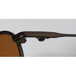 Rectangular Charmant 12255p Mens Designer Full-rim Polarized Lenses Sunglasses/Shades - Brown - CR12993QOCD $27.43