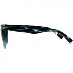 Butterfly Polarized Lens Sunglasses Womens Classic Butterfly Frame UV 400 - Blue - CF18E7HMDC5 $10.77