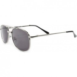 Rectangular 80s Tinted Lens Mens Rectangle 1.75 Reading Sunglasses - CH18NCW8EEA $30.11