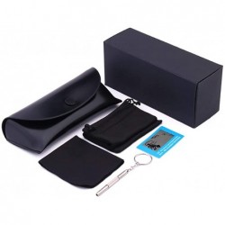 Round Polarized Sunglasses Teardrop Men's Sunglasses Classic Design UV Cut Cross & Glasses Case Sunglasses MDYHJDHHX - CG18X5...