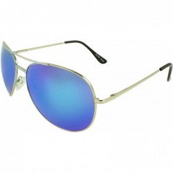 Aviator TUAV1RV Pilot Fashion Aviator Sunglasses - Blue - C011F79R2Y3 $17.67
