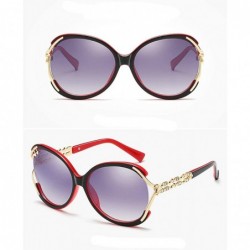 Sport Classic style Rectangle Crystal Legs Sunglasses for Women PC UV400 Sunglasses - Red - C818SARCU5X $16.95